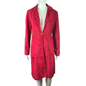 Vintage INC Leather Embroidered Jacket